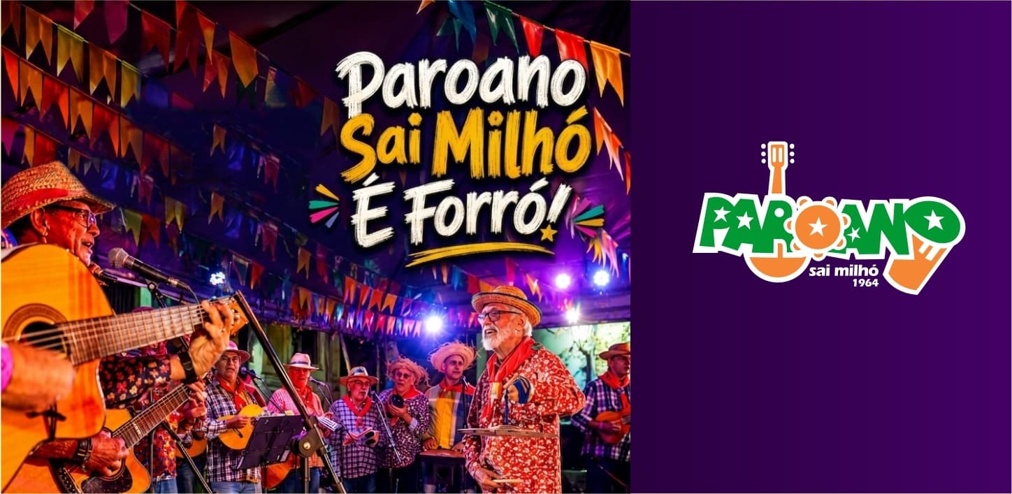 É tempo de forró com o Paroano Sai Milhó na Varanda do SESI