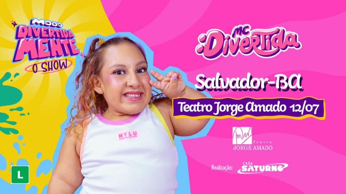 MC DIVERTIDA em 'MODO DIVERTIDAMENTE- O SHOW'