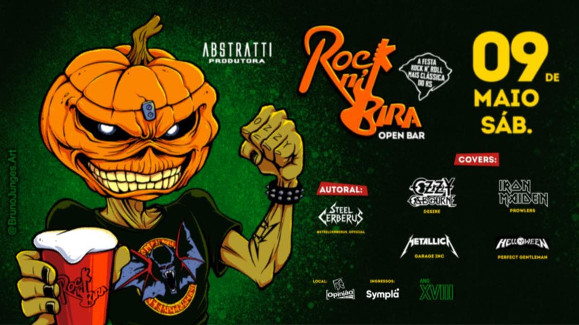 ROCK N' BIRA - OPEN BAR - 09/05/26