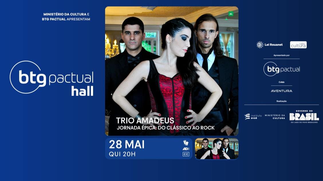 Trio Amadeus - Jornada Épica do Clássico ao Rock